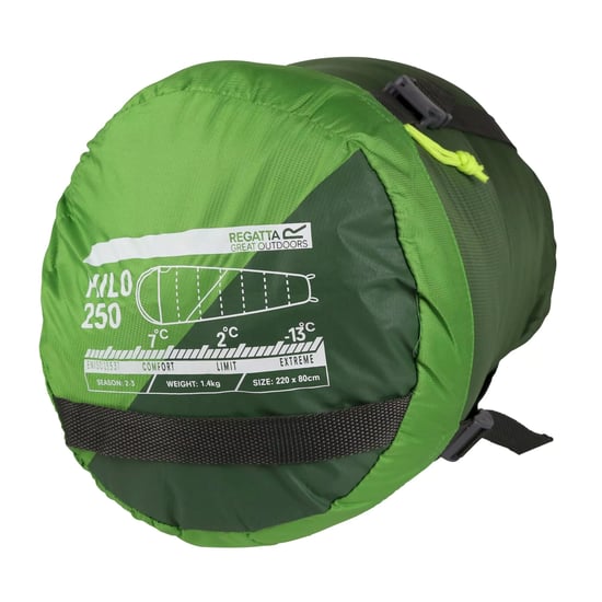 Regatta Hilo v2 250 Mumienschlafsack (Extreme Green/Green Pastures) - Image 2