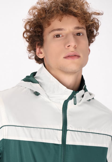 Mo Jacke Herren Dunkelgrün Wollweiss - Image 5