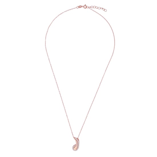 Orphelia 'Tilou' Damenkette mit Anhänger aus 925er Sterlingsilber, Rosé, ZH-7441 - Image 1