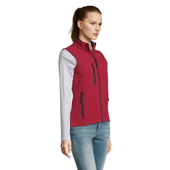 SOLS - "Rallye" Weste für Damen Ärmellos (Rot) - Image 3