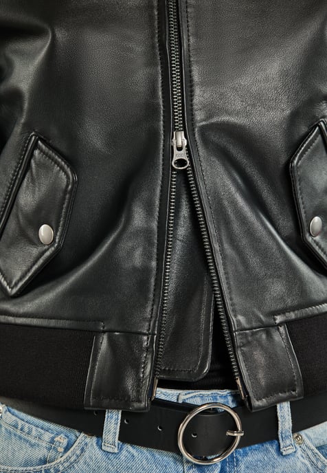 Dreimaster Jacke Damen schwarz - Image 5