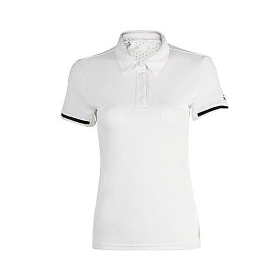Adidas Uncontrol ClimaChill Womens White Tennis Polo Shirt