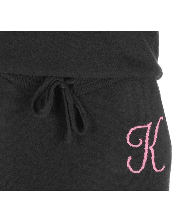 Pantalon De Survãªtement En Cachemire Crown Of Edinburgh Morningside Black K - Image 2