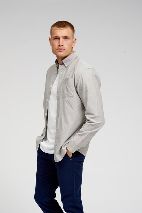 The Original Performance Oxford Shirt - Grey Melange