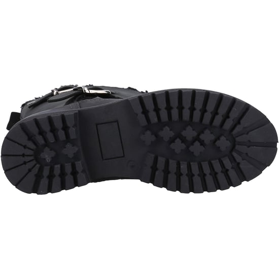 Hush Puppies Winnie Leder Damen Schwarz Stiefel - Image 3
