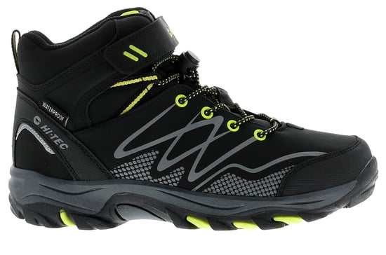 Hi-Tec Blackout Jungen wasserdichte Wanderschuhe Schwarz - Image 2