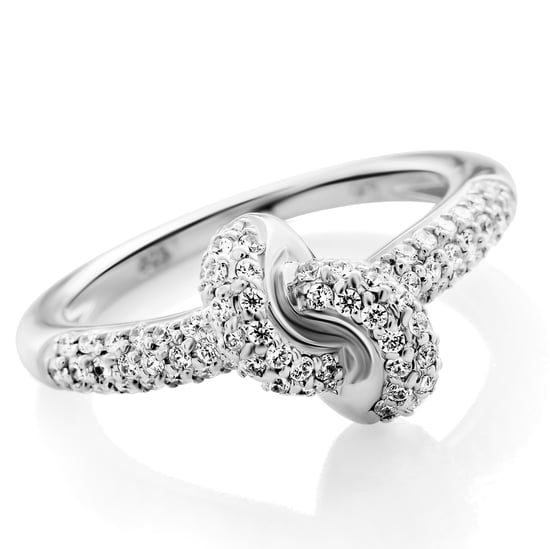 Orphelia 'Palma' Women's 925 Sterling Silver Ring - Silver ZR-7569