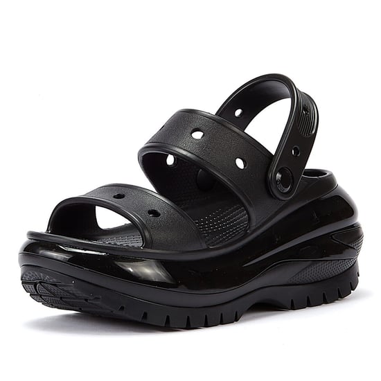 Crocs Classic Mega Crush Damen Schwarz Sandalen - Image 2