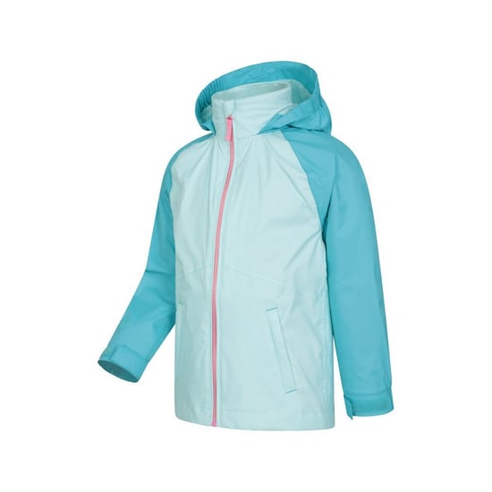 Mountain Warehouse Childrens/Kids Torrent II Wasserdichte Jacke (hellblau) - Image 3