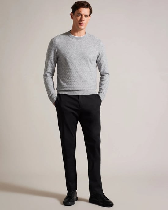 Ted Baker Loung Herren Langarm T-Strickpullover - Image 3