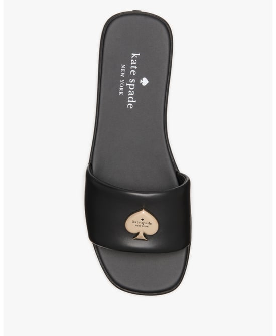 Kendall Smooth Leather Slide Sandal