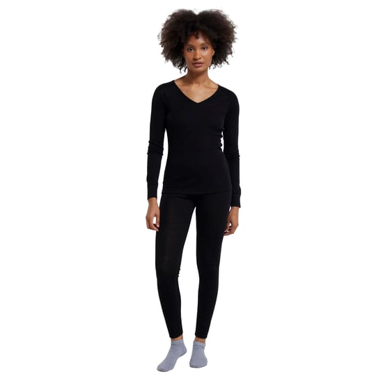 Mountain Warehouse - Oberteil V-Ausschnitt für Damen (Schwarz) - Image 4