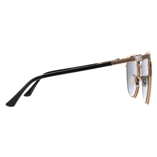 Jimmy Choo Cat Eye Damen Schwarz Gold Dunkel Grau Farbverlauf ORIA/G/SK - Image 4