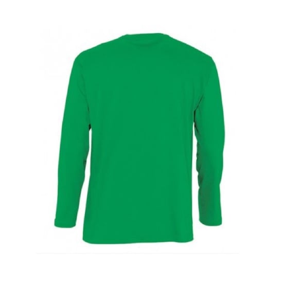 SOLS Herren Monarch Langarm T-Shirt (Kelly Grün) - Image 2