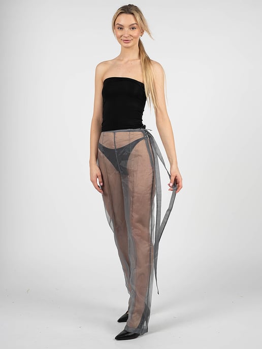 Patrizia Pepe Hose Damen grau - Image 3