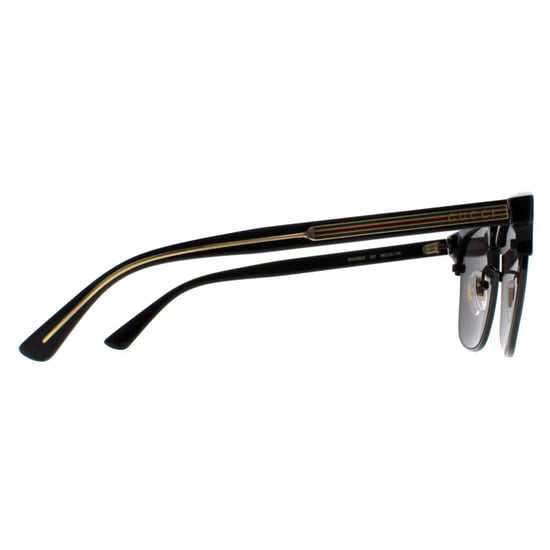 Gucci Square Herren Schwarz und Grau Grau GG0382S - Image 4