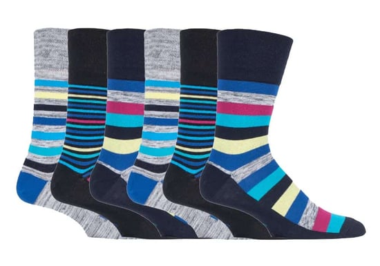 Gentle Grip - 6 Paar Herren Gentle Grip nicht elastische Socken - MGG563 - Image 1