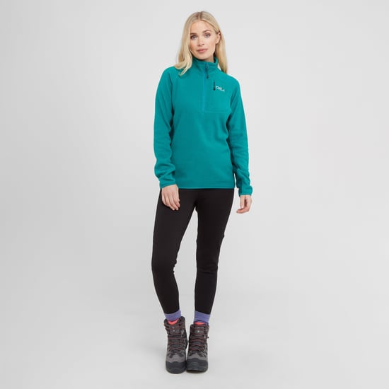 OEX Women's Ardmore Half Zip Fleece with Chest Pocket, Warm & Lightweight Mid-layer