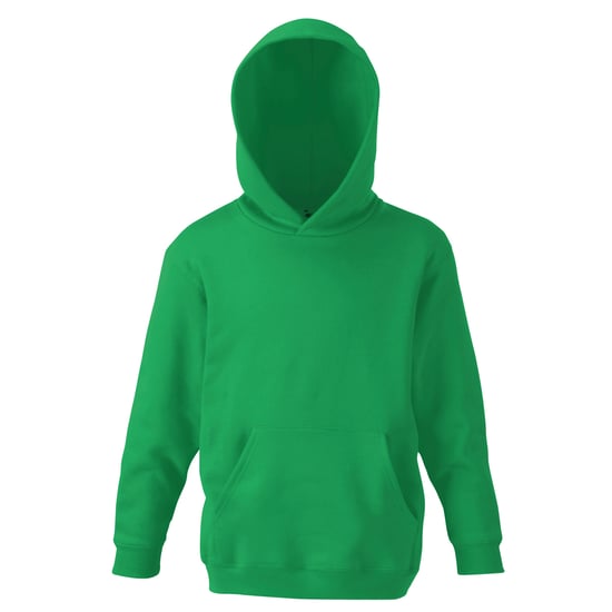 Fruit of the Loom Kinder Kapuzen Pullover Klassik 80/20 (Kellygrün) - Image 1