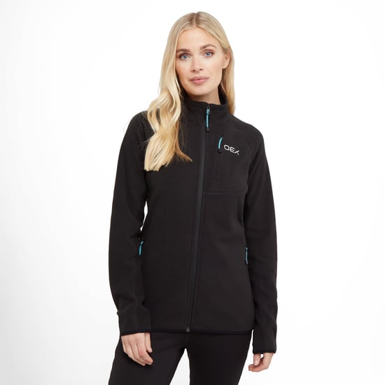 OEX Women's Ardmore Full Zip Fleece with Chest Pocket, Warm & Lightweight Mid-layer