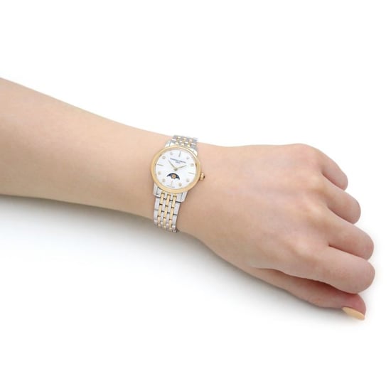 Frédérique Constant Slimline Mondphasen Damen Multicolor Uhr FC-206MPWD1S3B - Image 6