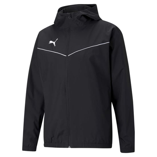 Puma Teamrise Allwetterjacke Schwarz - Image 1