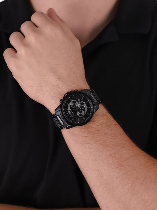 Armani Exchange Banks Schwarz Herren Armbanduhr AX1722 - Image 3