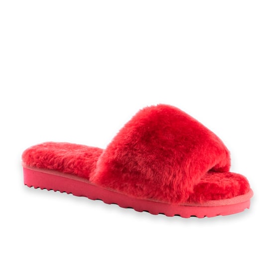 Aus Wooli Australia Women Sheepskin Fluff Slide