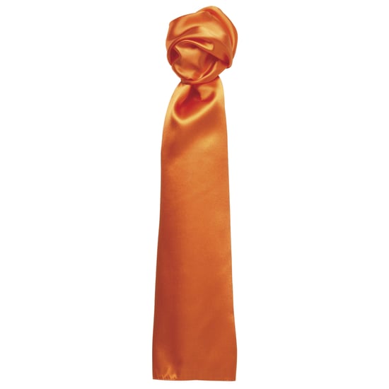 Premier Scarf - Schlichter Business-Schal für Damen/Damen (Orange) - Image 1
