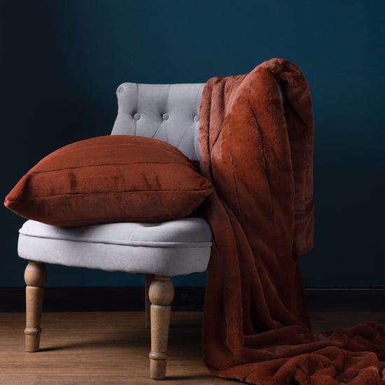 Paoletti Empress Faux Fur Feather Filled Cushion