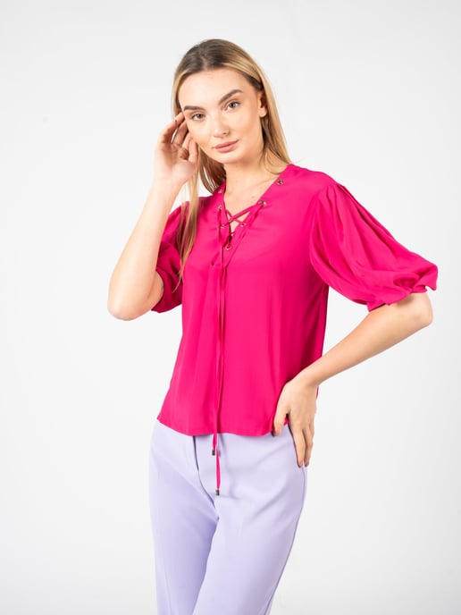 Pinko Bluse Benigno Damen pink - Image 3