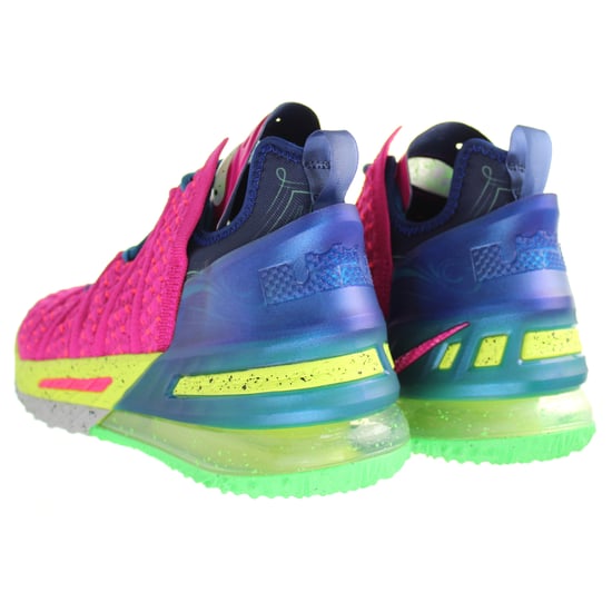 Nike Lebron XVIII "Los Angeles By Night" Mens Pink Trainers