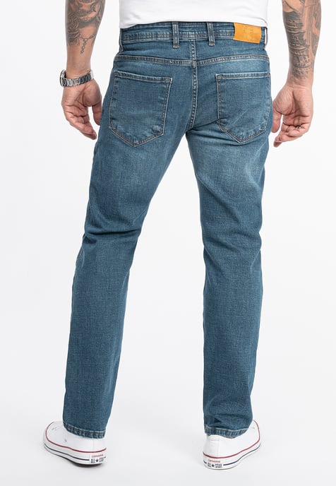 Rock Creek Jeans Straight Leg Blau - Image 3