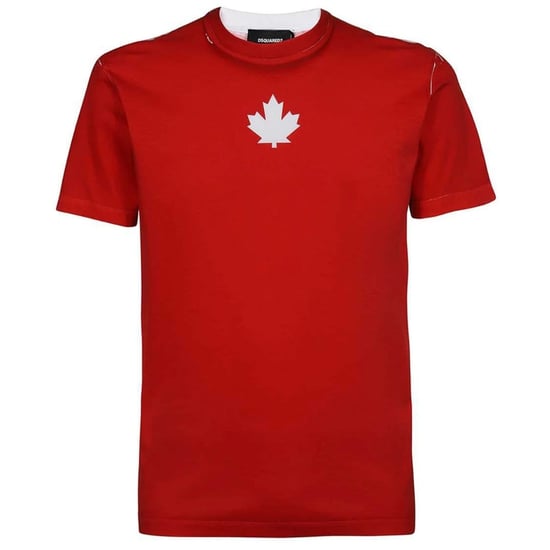Dsquared2 Cool Fit Team Logo Red T-Shirt