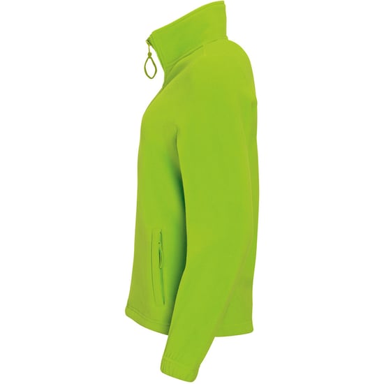 SOLS Womens/Ladies North Full Zip Fleece Jacke (Limette) - Image 3