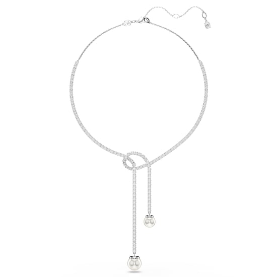 Swarovski 'Matrix' Damen Halskette aus Metall - Silber 5692416 - Image 2
