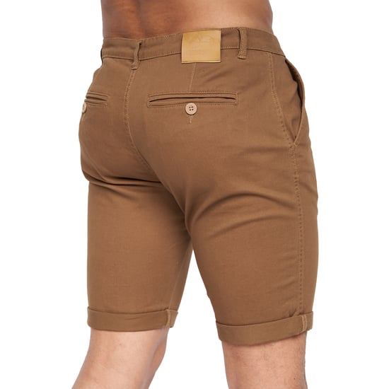Crosshatch - "Sinwood" Shorts für Herren (Zimt) - Image 2