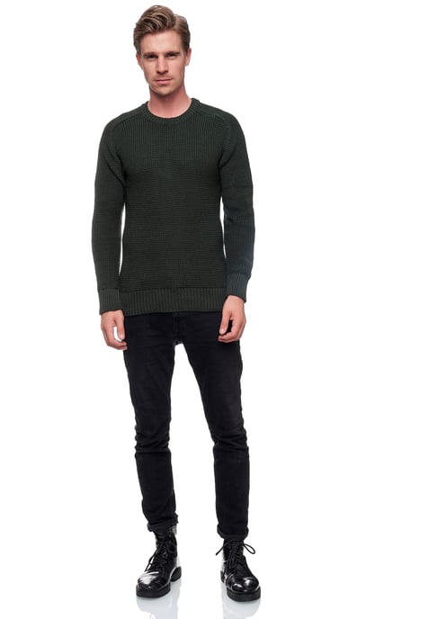 Rusty Neal Sweater Casual Fit Grün - Image 3