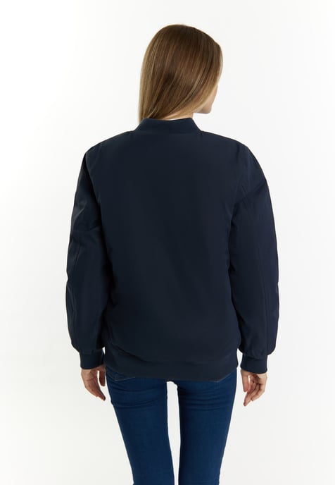 Dreimaster Wattierte Blousonjacke Damen Marine - Image 4