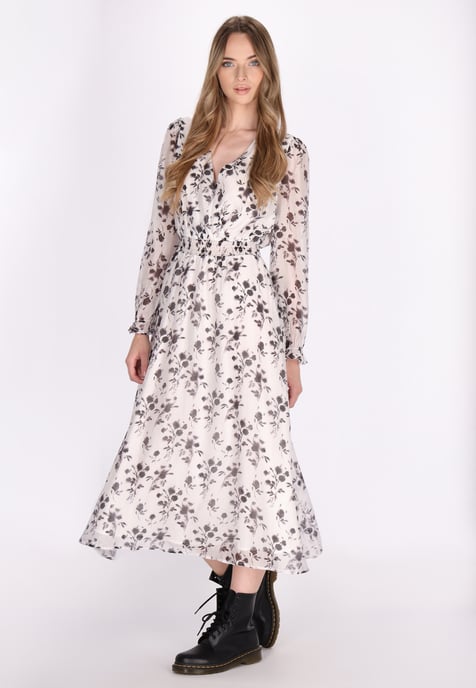 Dreimaster Kleid Damen weiss - Image 2