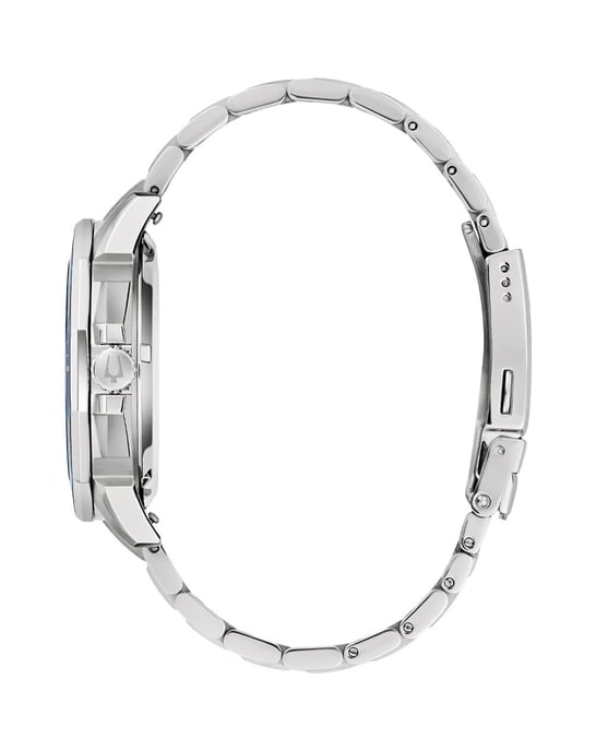 Bulova Marine Star C Series Hpq Precisionist Herren Silberuhr 96B434 - Image 3