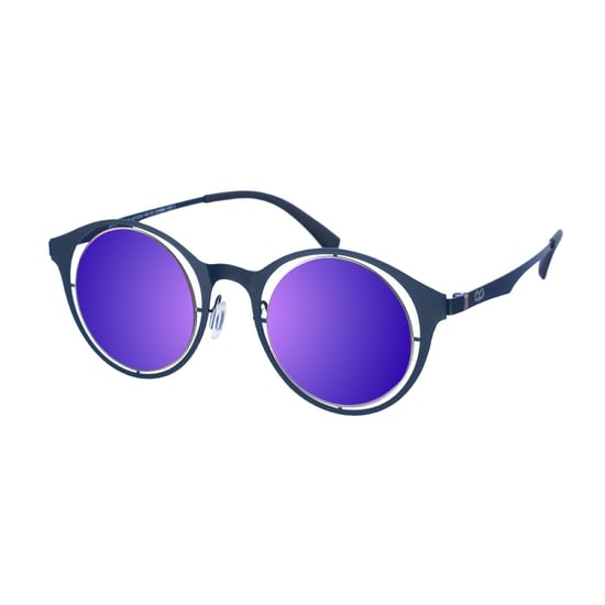 JAPO women's round shape metal sunglasses