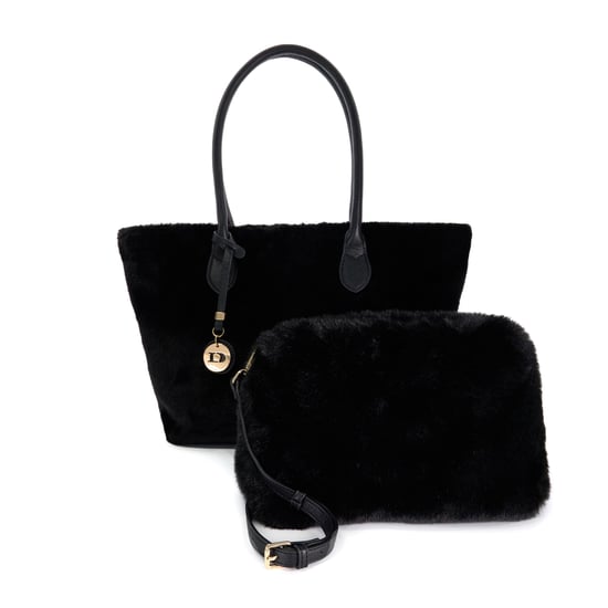 Dune Accessories Duffyo - Faux Fur Shoulder Bag