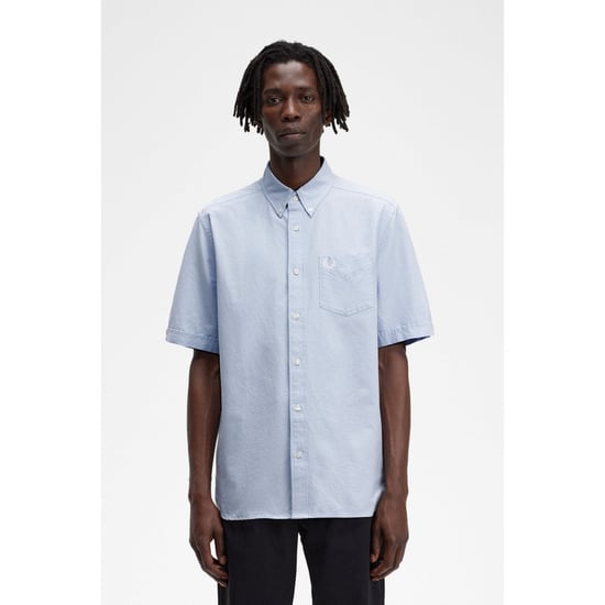 Fred Perry Herren Kurzarm-Oxfordhemd - Image 1