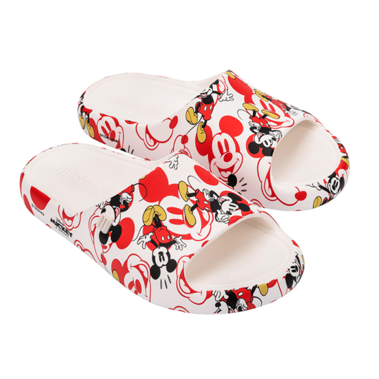 Free Print Slide x Mickey And Friends White/Red - Image 5