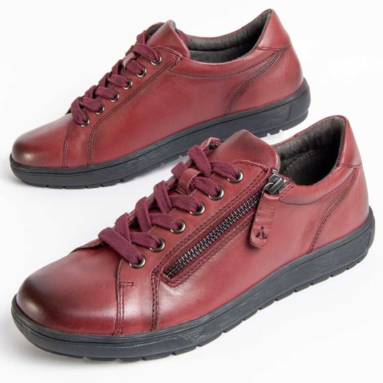 Purapiel Oxford-Sko Ailina Bordeaux