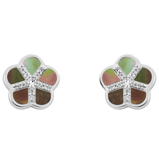 Orphelia 'Daisy' Damen Ohrstecker aus 925er Sterling Silber - Silber ZO-7585 - Image 1