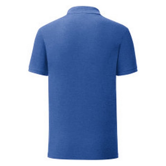 Fruit of the Loom - "Iconic" Poloshirt für Herren (Königsblau meliert) - Image 2