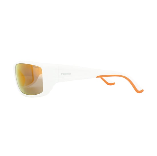 Polaroid Sport Sunglasses PLD 7011/S IXN OZ White Orange Red Mirror Polarized