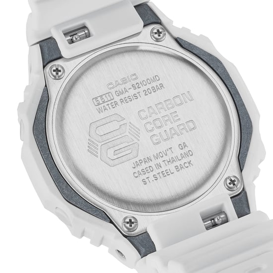 Casio G-Shock Damen Weiß Uhr GMA-S2100MD-7AER - Image 3